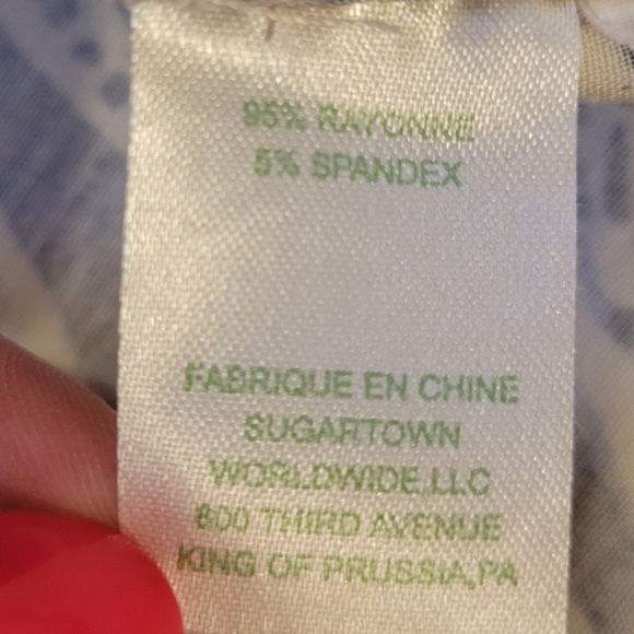 Lilly Pulitzer Kelby Stretch Shift Dress Women's Size 10 Blue Resortwear Summer - Picture 9 of 11